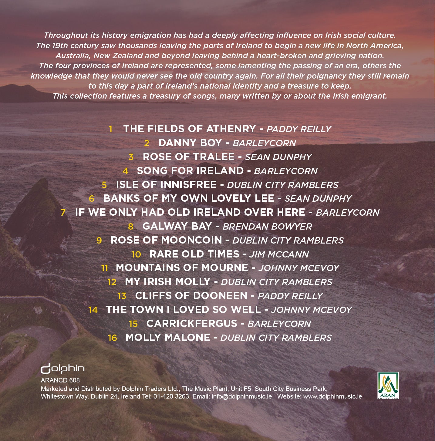 Best Loved Irish Songs - Various Artists [CD]