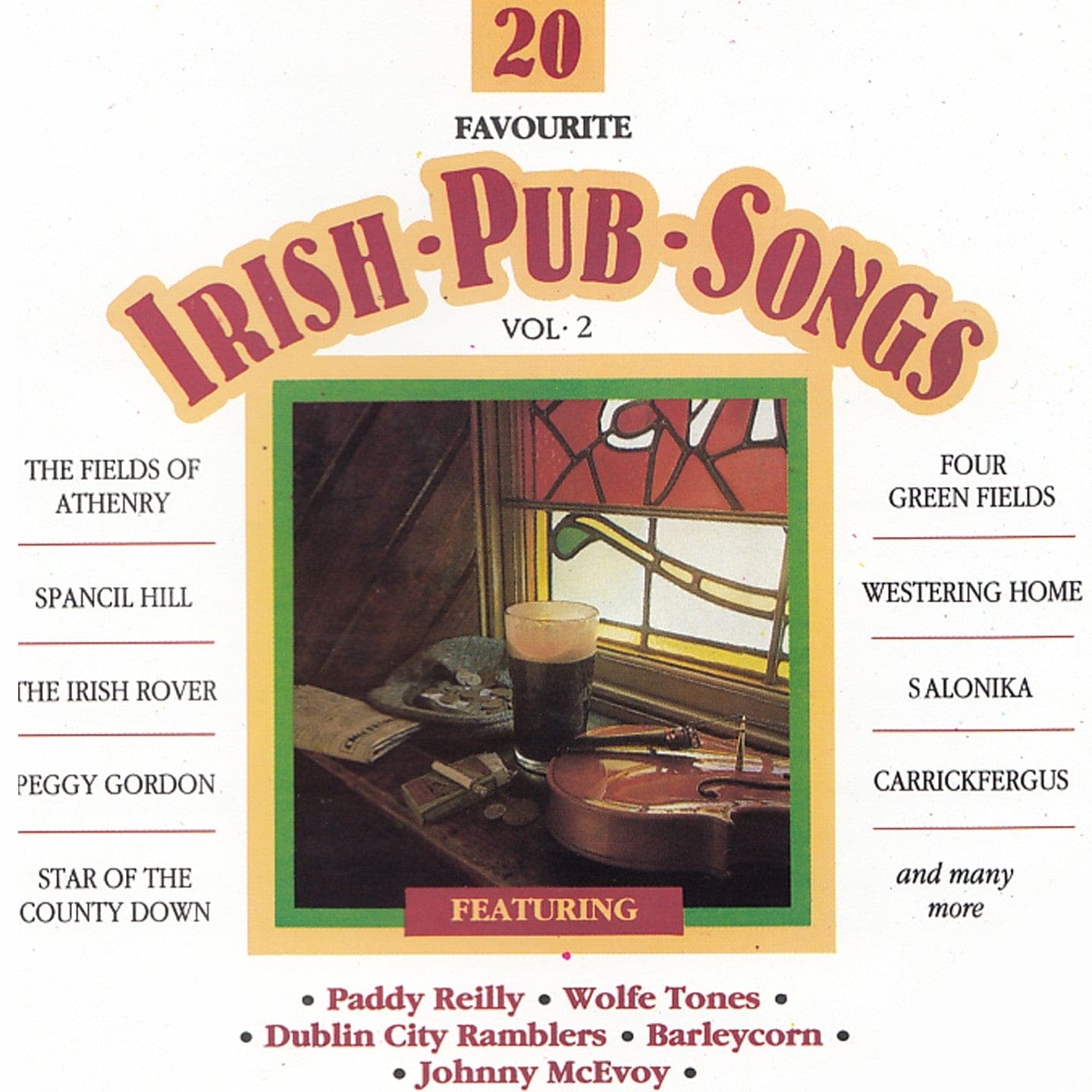 20 Favourite Irish Pub Songs (Volume 2) - Various Artists [CD]