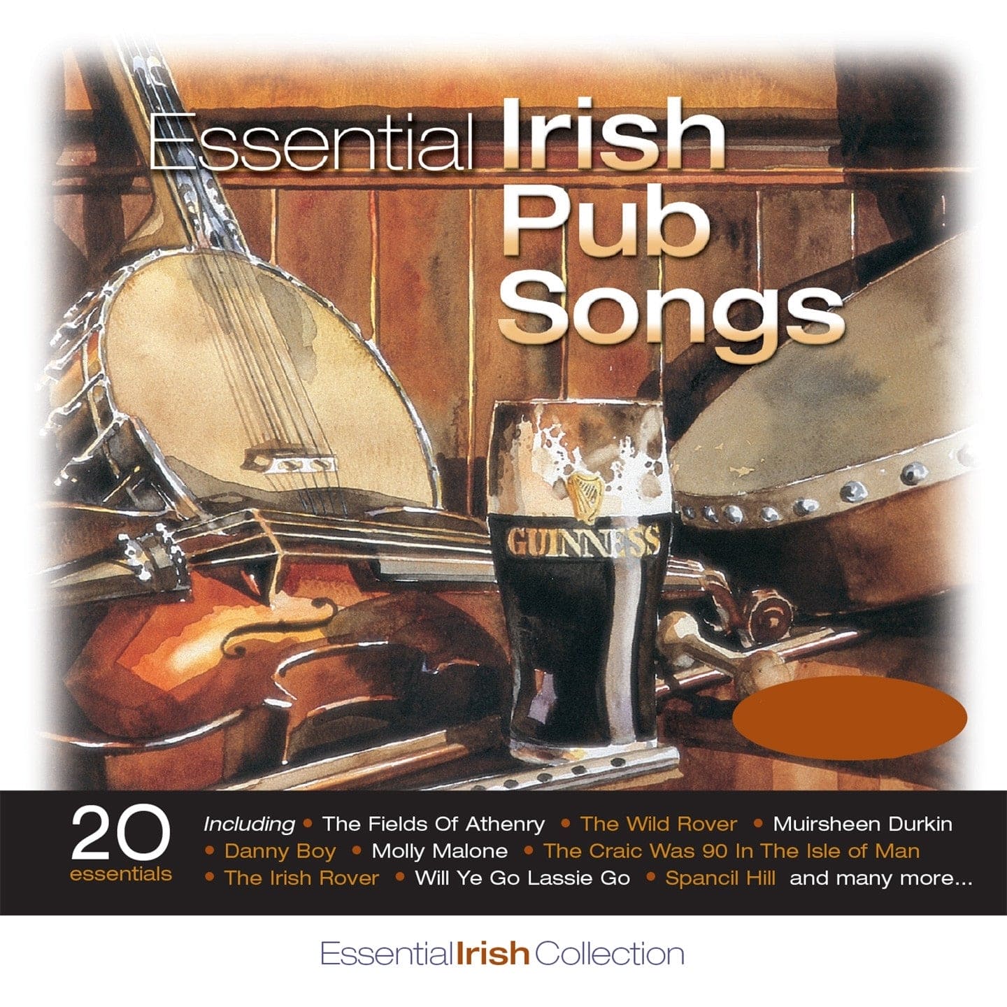 Essential Irish Pub Songs - Various Artists [CD]