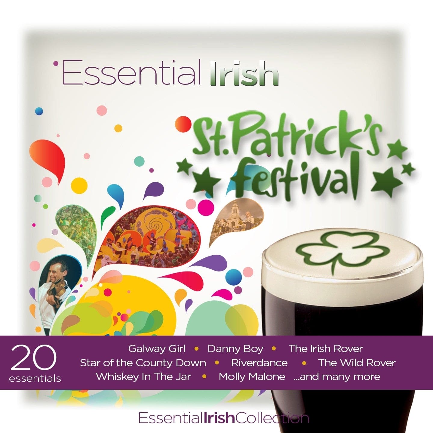 Essential Irish St.Patrick's Day Festival - Various Artists  [CD]