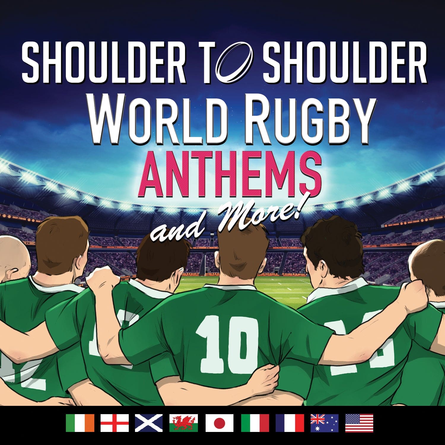 Shoulder To Shoulder - World Rugby Anthems and More! - Various Artists [2CD]