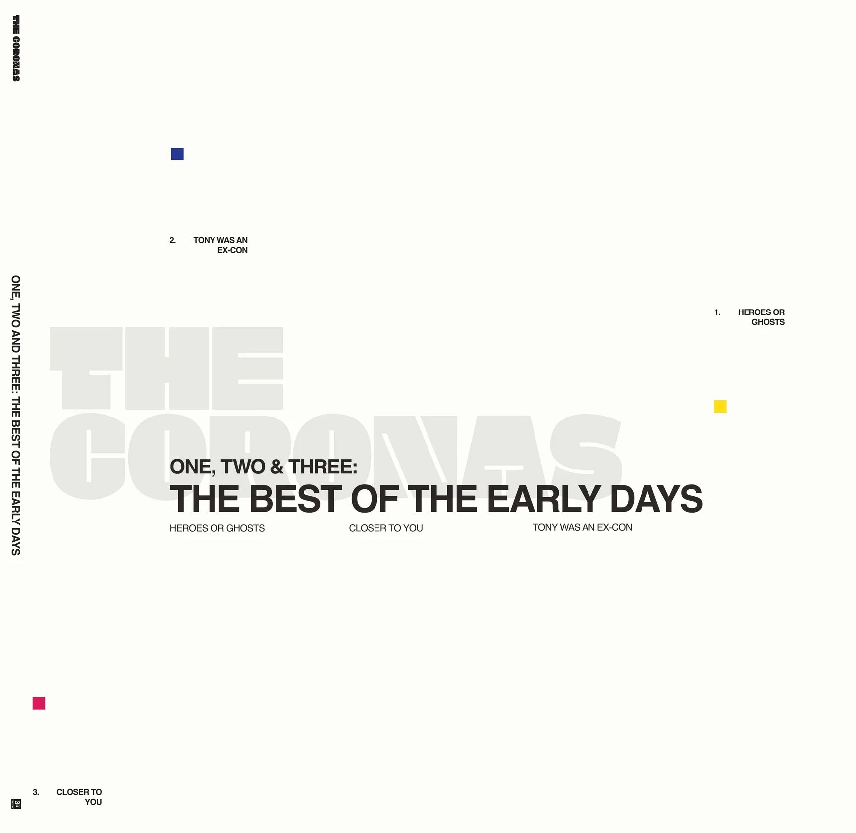 One, Two & Three: The Best Of The Early Days - The Coronas [Vinyl]