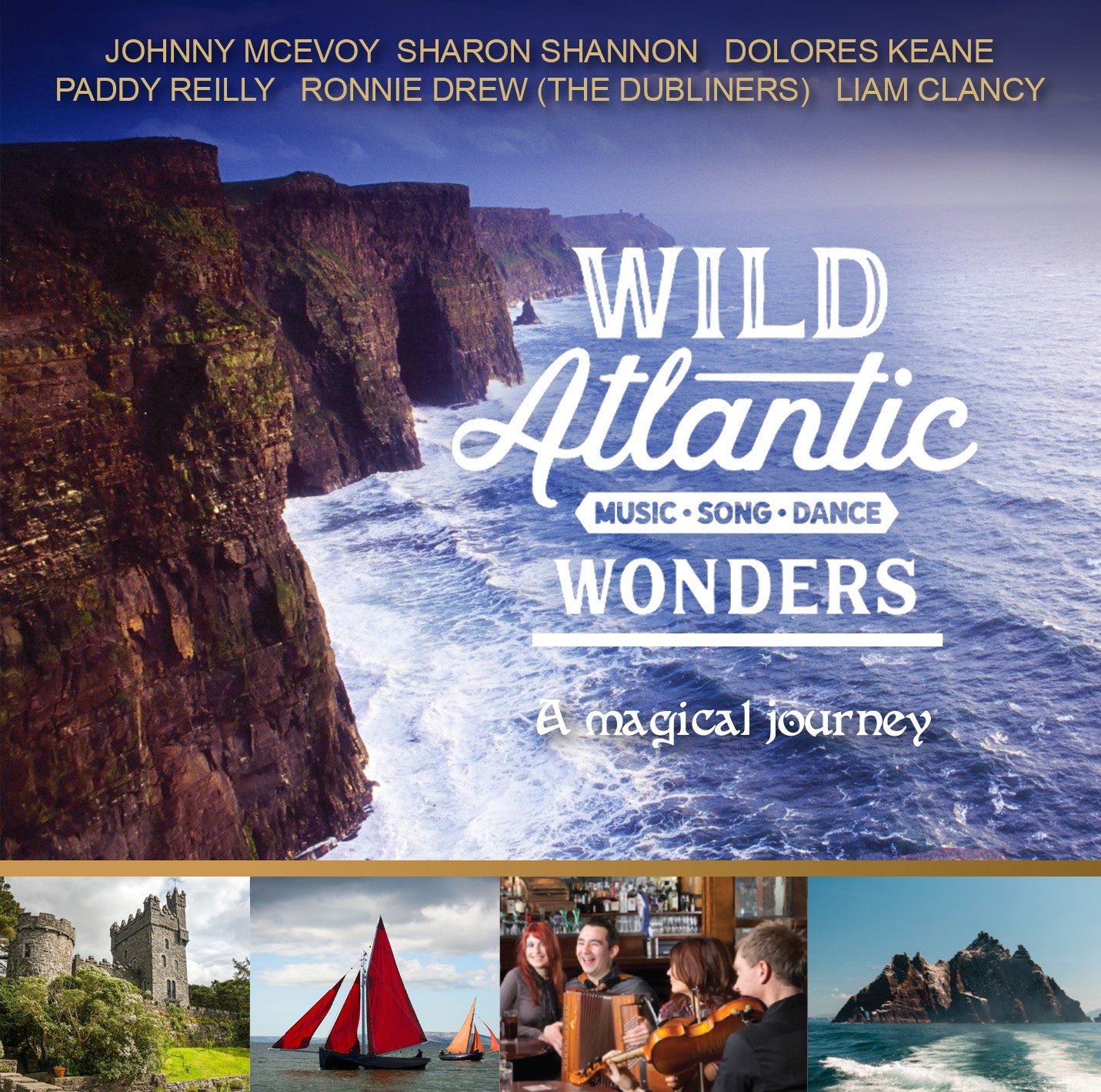 WILD ATLANTIC WONDERS A Magical Journey - Various Artists [CD]