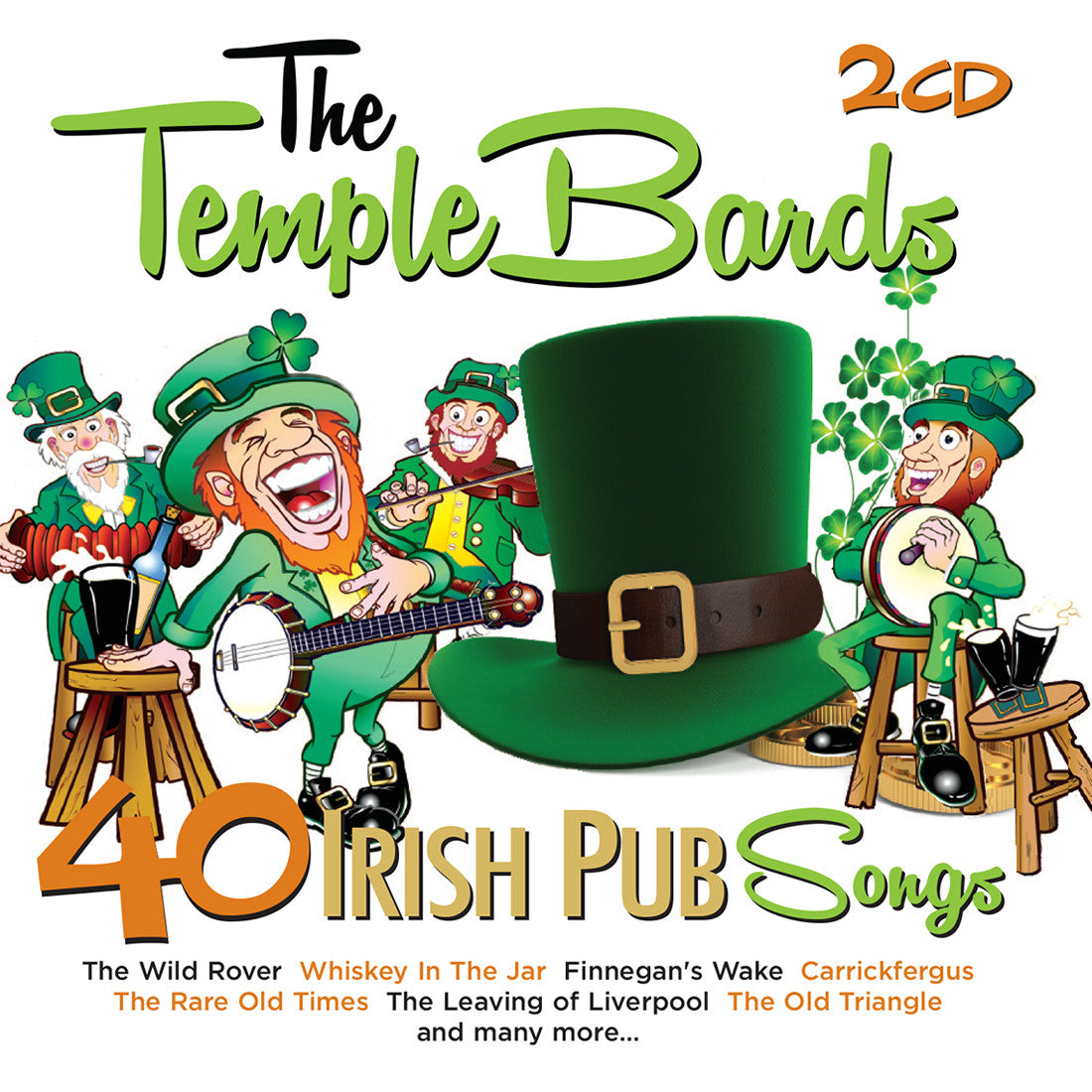 40 Irish Pub Songs - The Temple Bards [2CD]