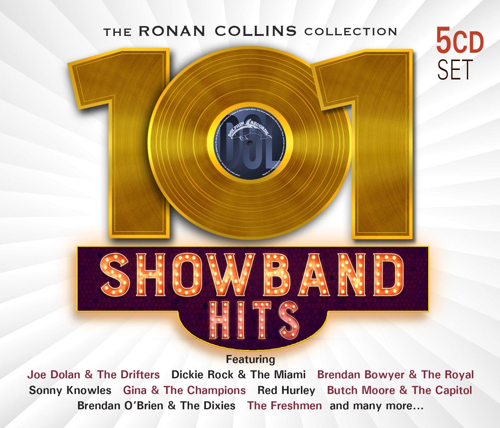 101 Showband Hits - The Ronan Collins Collection - Various Artists [5CD]