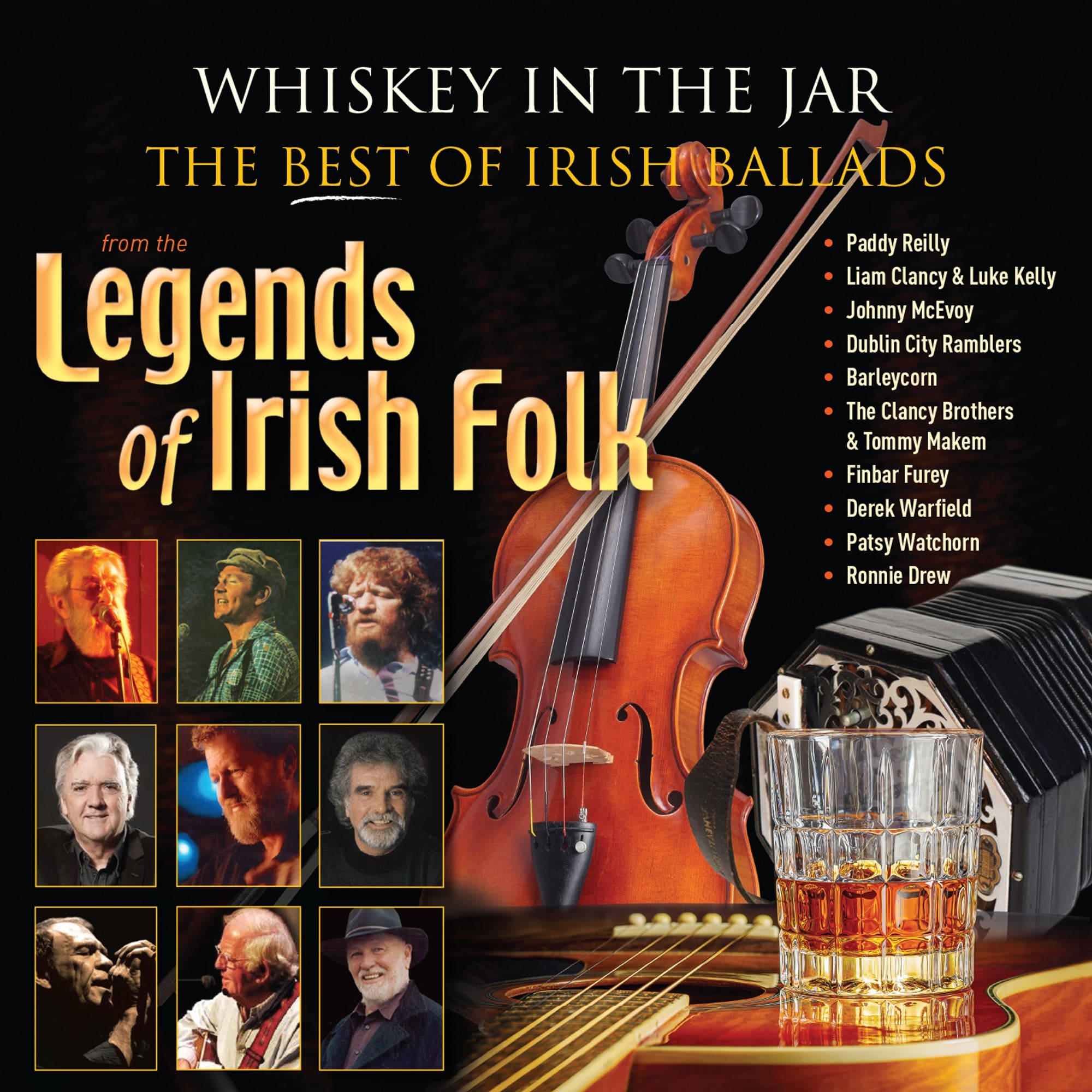 Whiskey In The Jar - The Best of Irish Ballads from Legends of Irish Folk [CD]