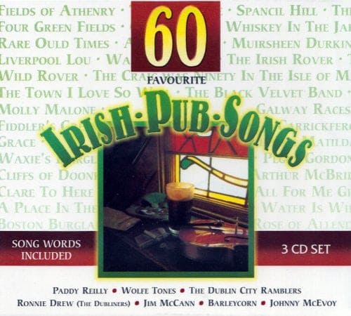 60 Favorite Irish Pub Songs - Various Artists [3CD]